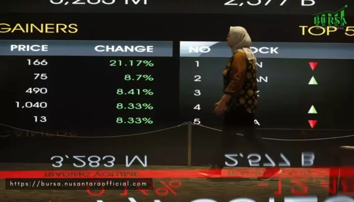Lima Saham Meroket  27%, IHSG Menguat