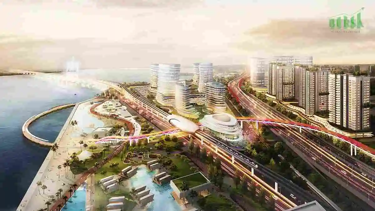 pergeseran drastis di bursa pik2 saingi sinar mas, top 10 market cap berubah drastis