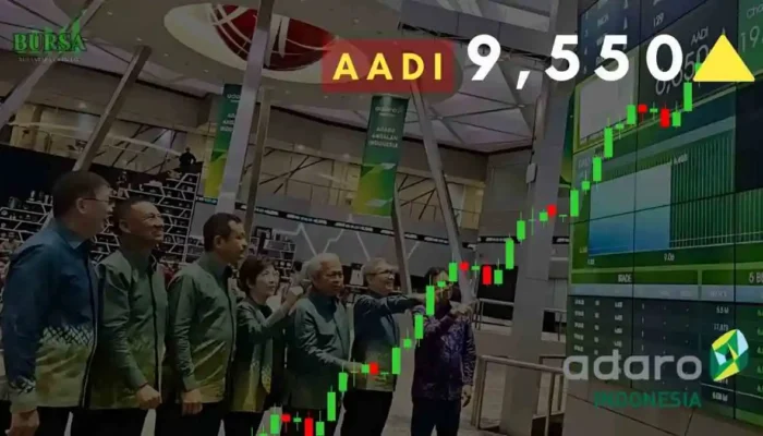 Saham AADI ARA Tiga Hari Beruntun, Target Tembus Rp30.100.