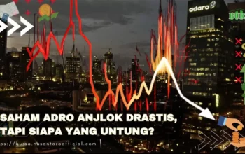 Saham ADRO Anjlok Drastis, Tapi Siapa yang Untung?
