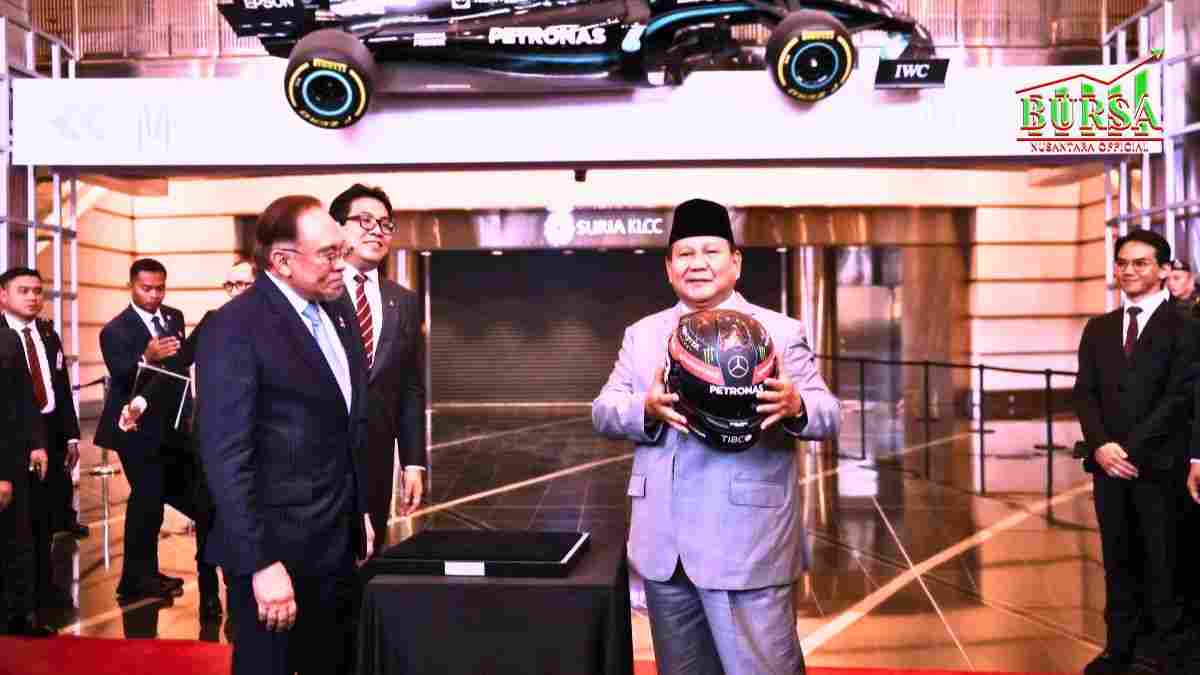 prabowo dan anwar ibrahim momen lucu helm f1 dan kolaborasi thumbnail