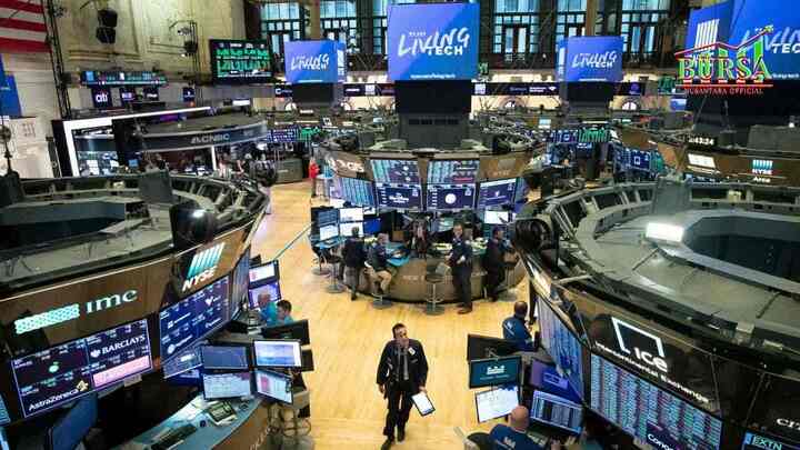 wall street terguncang tekanan data ekonomi as kompres