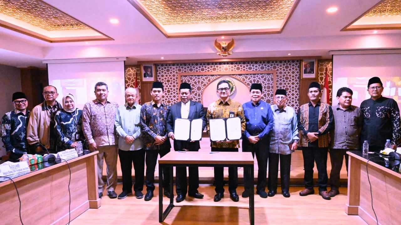 bpkh dan mui, sinergi optimalkan keuangan haji kompres