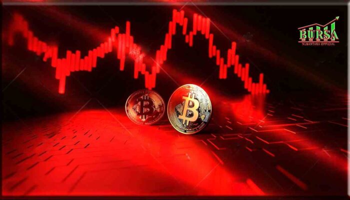 harga bitcoin tergerus, aktivitas jaringan melemah kompres