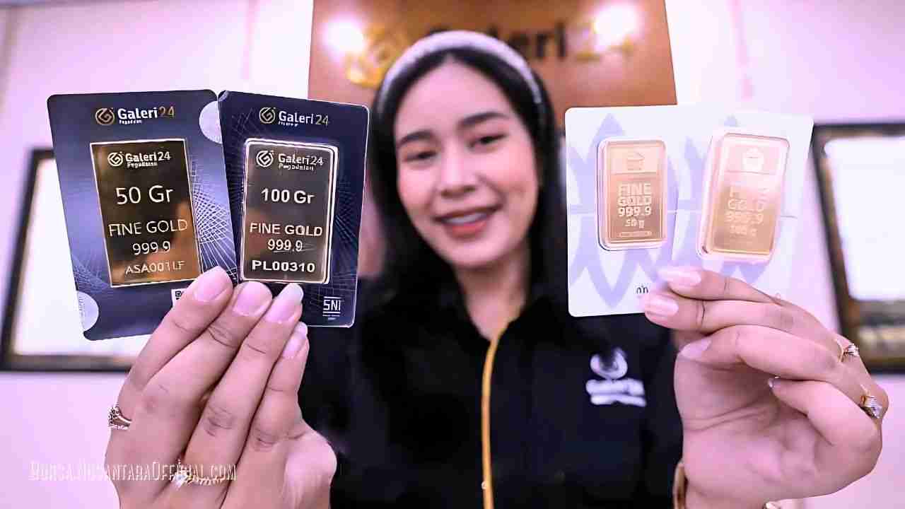 Harga Emas Pegadaian 26 Februari 2025 Antam Stagnan, GALERI 24 Naik Tipis