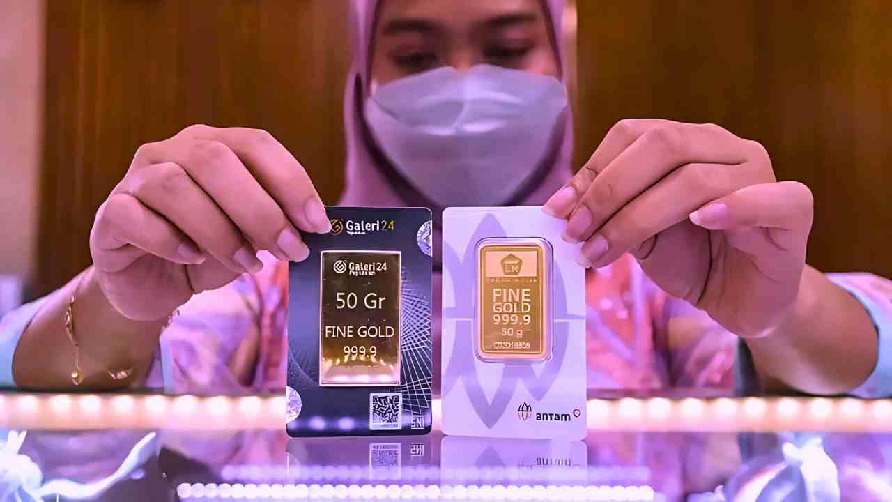 saham antam (antm) melonjak 5,38%, sinergi freeport pacu kinerja kompres