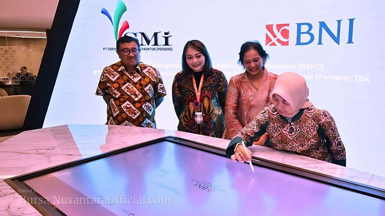 BNI dan SMI Sepakat Repo Rp 550 Miliar, Dorong Proyek Infrastruktur