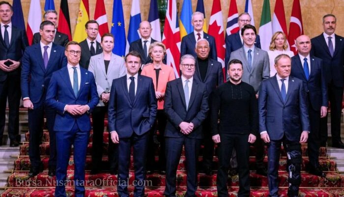 Eropa Susun Rencana Perdamaian Ukraina, Trump Jadi Penentu Akhir