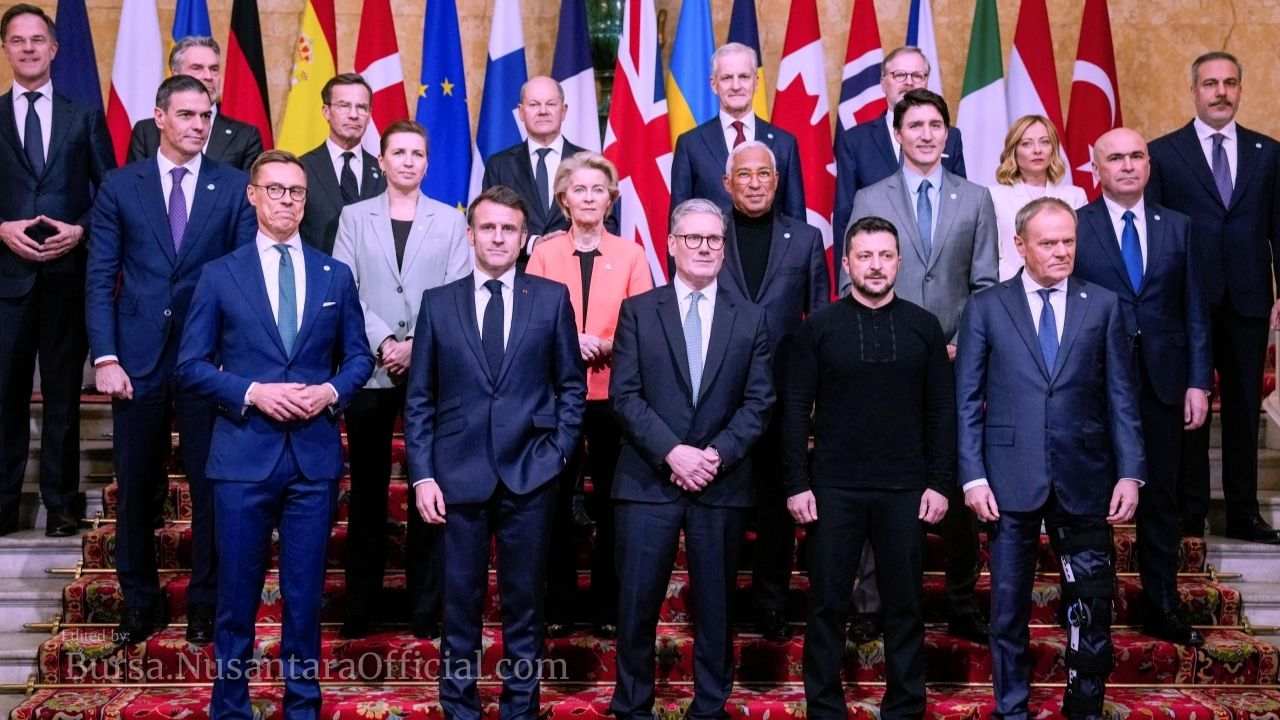 Eropa Susun Rencana Perdamaian Ukraina, Trump Jadi Penentu Akhir