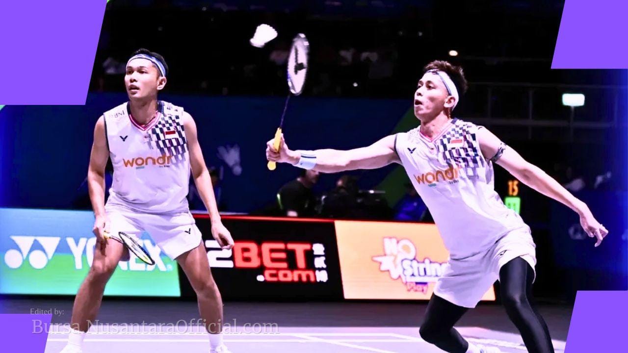 FajarRian Lolos Ke Babak Kedua All England 2025 Balas Kekalahan