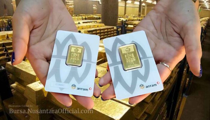 Harga Emas Antam 23 Maret 2025 Stabil Di Rp 1764 Juta Per Gram