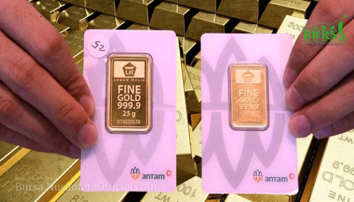 Harga Emas Bisa Tembus US 3.500 Saham ANTM Berpotensi Naik