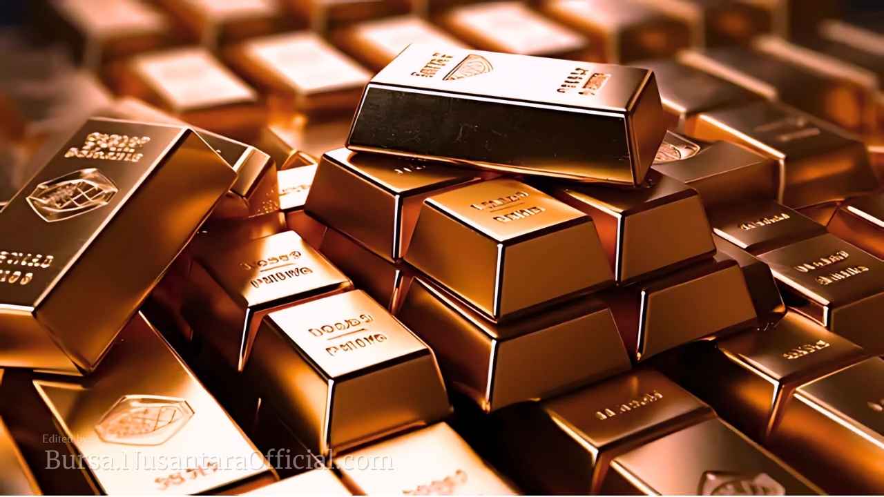 Harga Emas Cetak Rekor Tertinggi Di Tengah Ketegangan Global