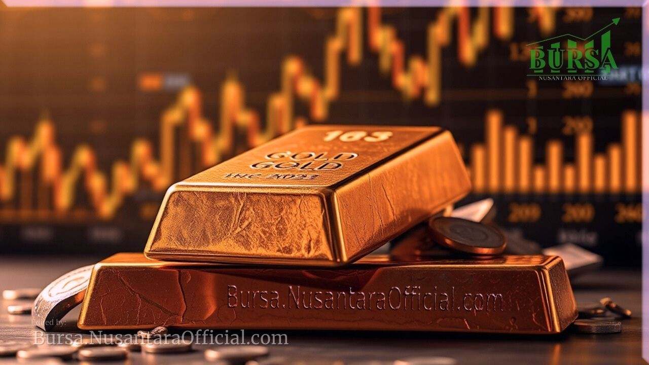 Harga Emas Sentuh Rekor Tertinggi Dekati Level US 3.000