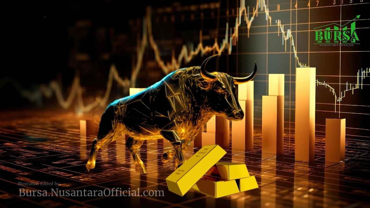 Harga Emas Turun Setelah Cetak Rekor Prospek Tetap Bullish