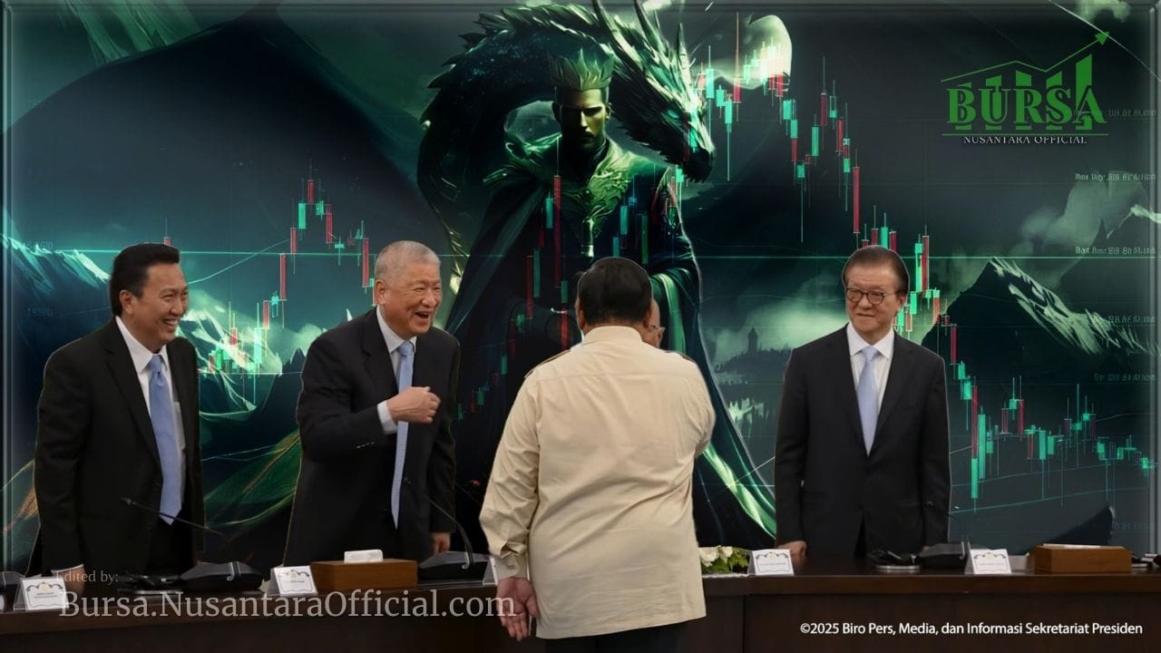IHSG Menguat 1,48%, Para Naga Menghadap Prabowo di Istana
