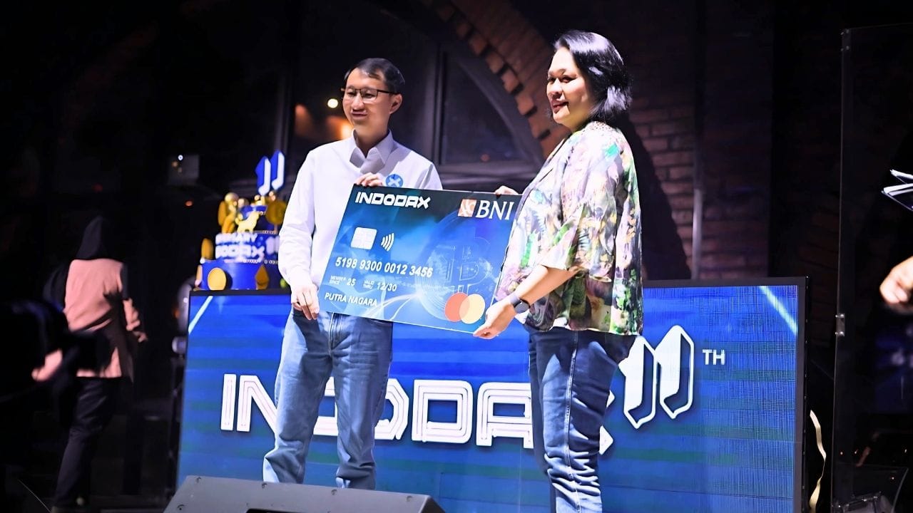 Indodax Gandeng BNI & Bank INA Luncurkan Kartu Debit untuk Transaksi Kripto