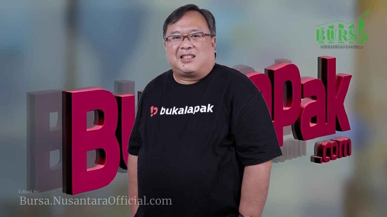 Komisaris Utama Bukalapak Mengundurkan Diri Ini Alasannya