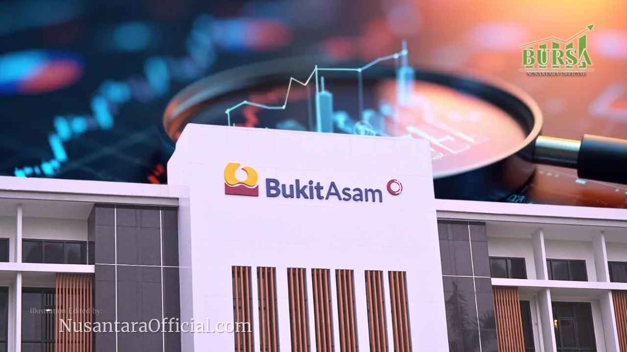 Laba PT Bukit Asam PTBA Turun 1641 Di 2024 Pendapatan Naik