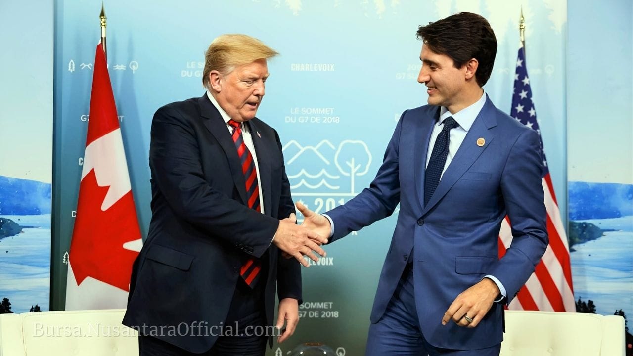 Perang Dagang Kanada-AS Berlanjut, Trudeau Tegaskan Tindakan Balasan