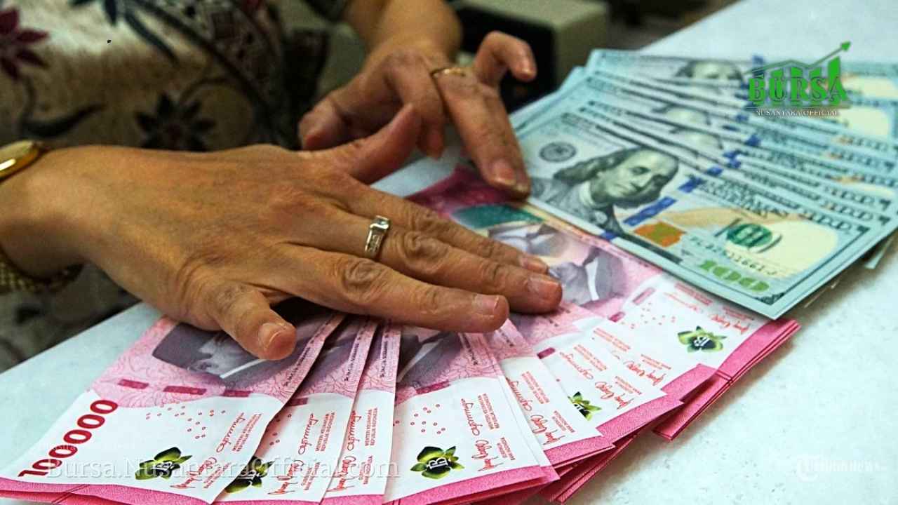 Rupiah Tertekan Sentuh Rp 16.575 Per Dolar AS Di Perdagangan Senin