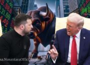 Wall Street Rebound Usai Trump Amuk Zelenskiy, Investor Masih Waspada