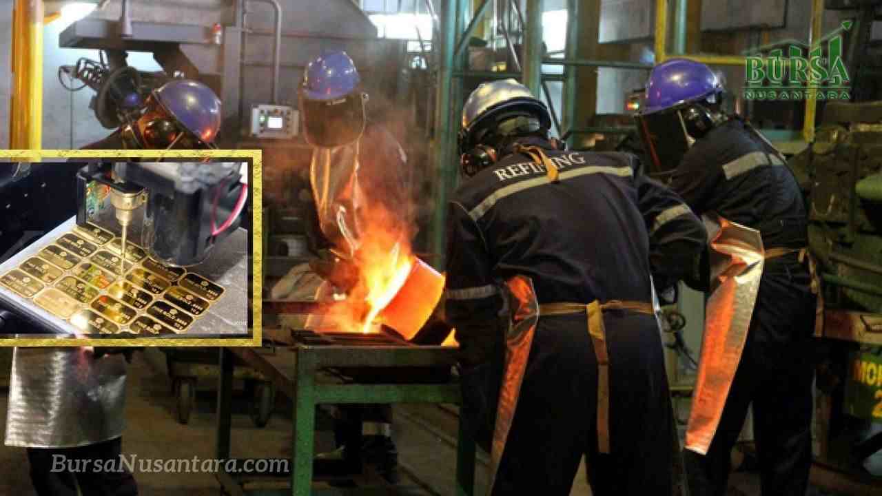 Antam Incar Penjualan 45 Ton Emas di 2025, Andalkan Produksi Lokal