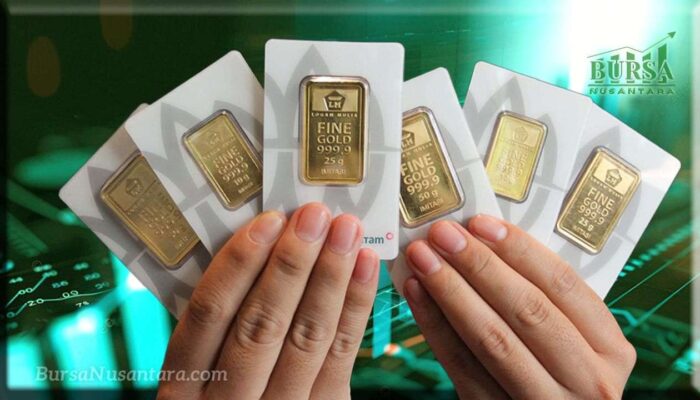 Asing Borong Saham Antam (ANTM), Tren Emas Picu Optimisme