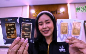 Deposito Emas Pegadaian Tembus 1 Ton, Minat Naik