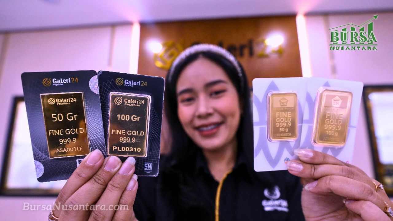 Deposito Emas Pegadaian Tembus 1 Ton, Minat Naik