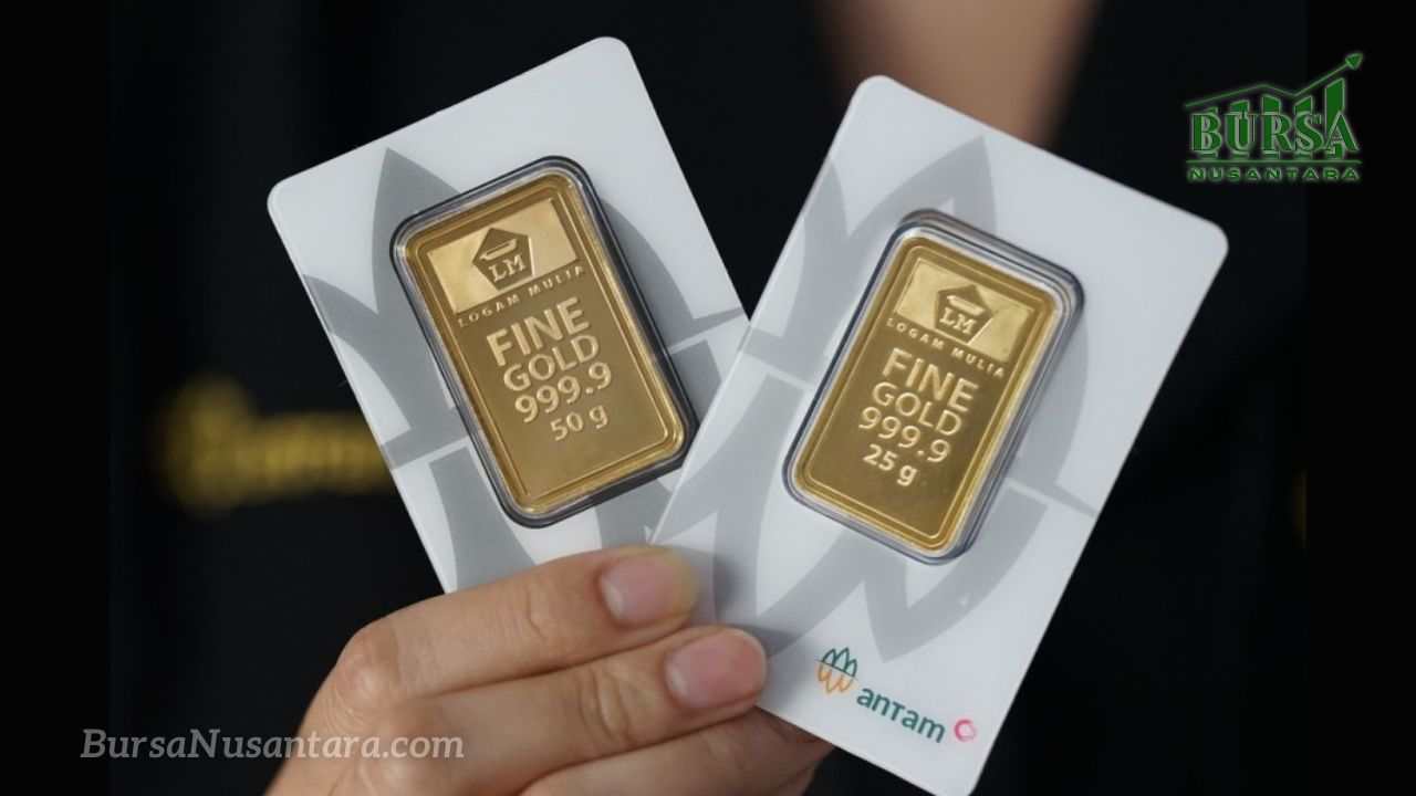 Harga Emas Antam Turun Rp21.000, Ini Daftar Terbarunya
