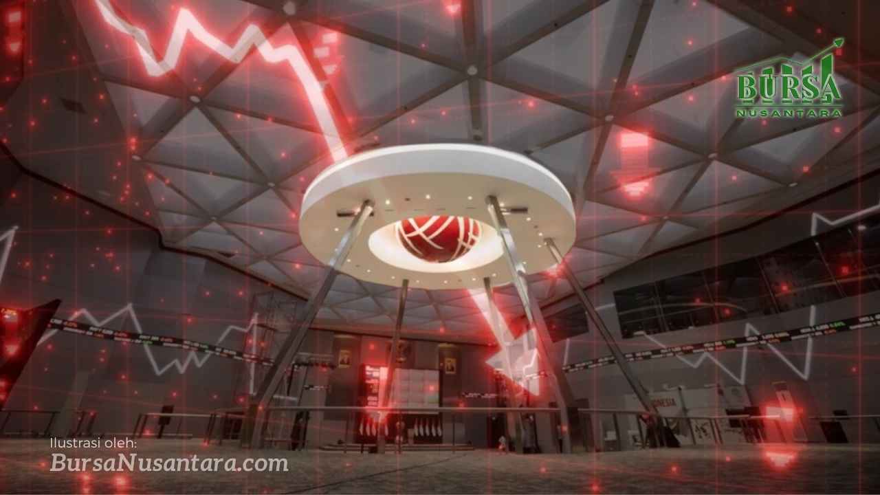 IHSG Ambles 7,9 Persen, Tembus di Bawah 6.000