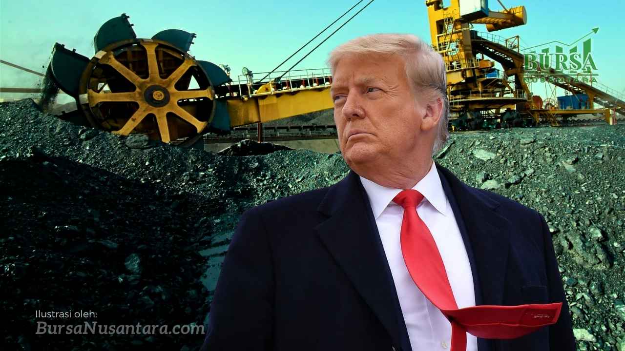 Trump Pacu Batubara, RI Bidik Peluang Ekspor ke AS