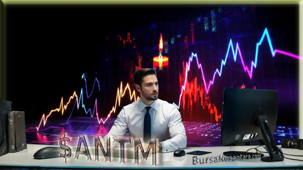 ANTM Melejit Dekati All-Time High