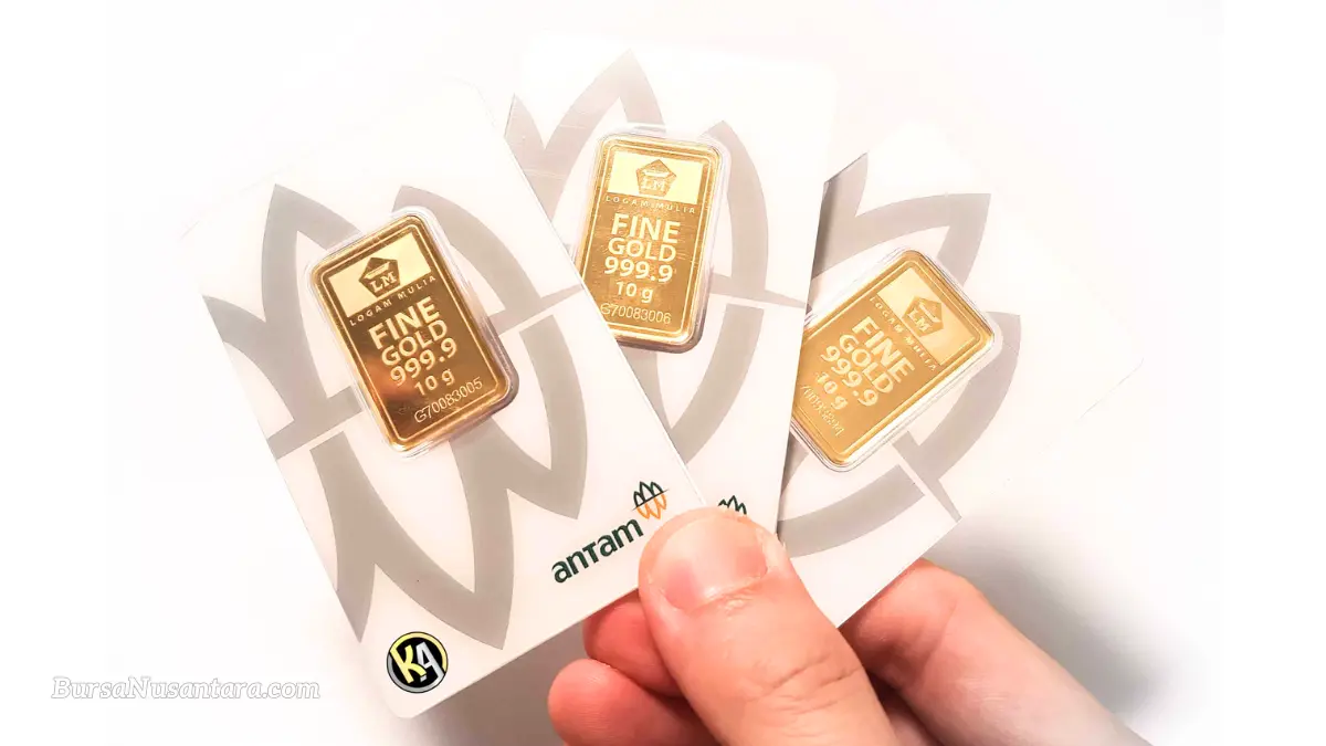 Harga Emas Antam Jeblok ke Rp1,89 Juta per Gram, Investor Siaga