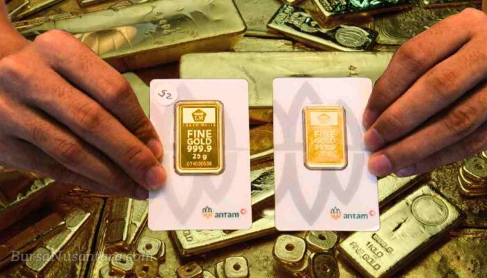 Harga Emas Antam Masih Stabil di Rp1,92 Juta per Gram