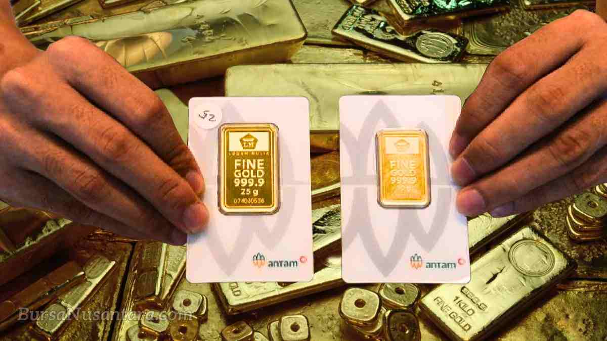 Harga Emas Antam Masih Stabil di Rp1,92 Juta per Gram