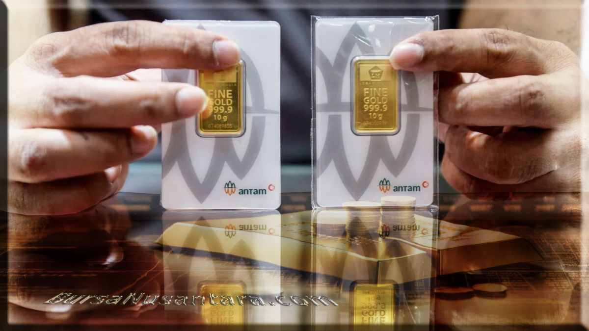 Harga Emas Antam Naik, Sentuh Rp1,886 Juta per Gram
