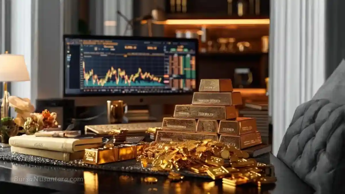 Harga Emas Jeblok Dua Hari Beruntun