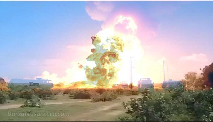 TNI AD Tanggap Tragedi Gudang Amunisi Garut