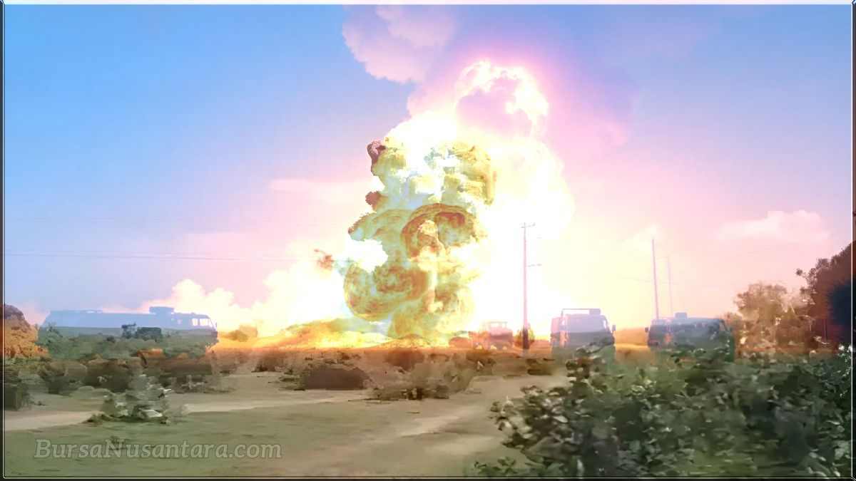 TNI AD Tanggap Tragedi Gudang Amunisi Garut