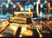 Harga Emas Melonjak 2,8%, Dolar Melemah dan Geopolitik Memanas