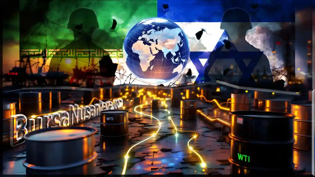 Minyak Melonjak Usai Israel-Iran Saling Serang