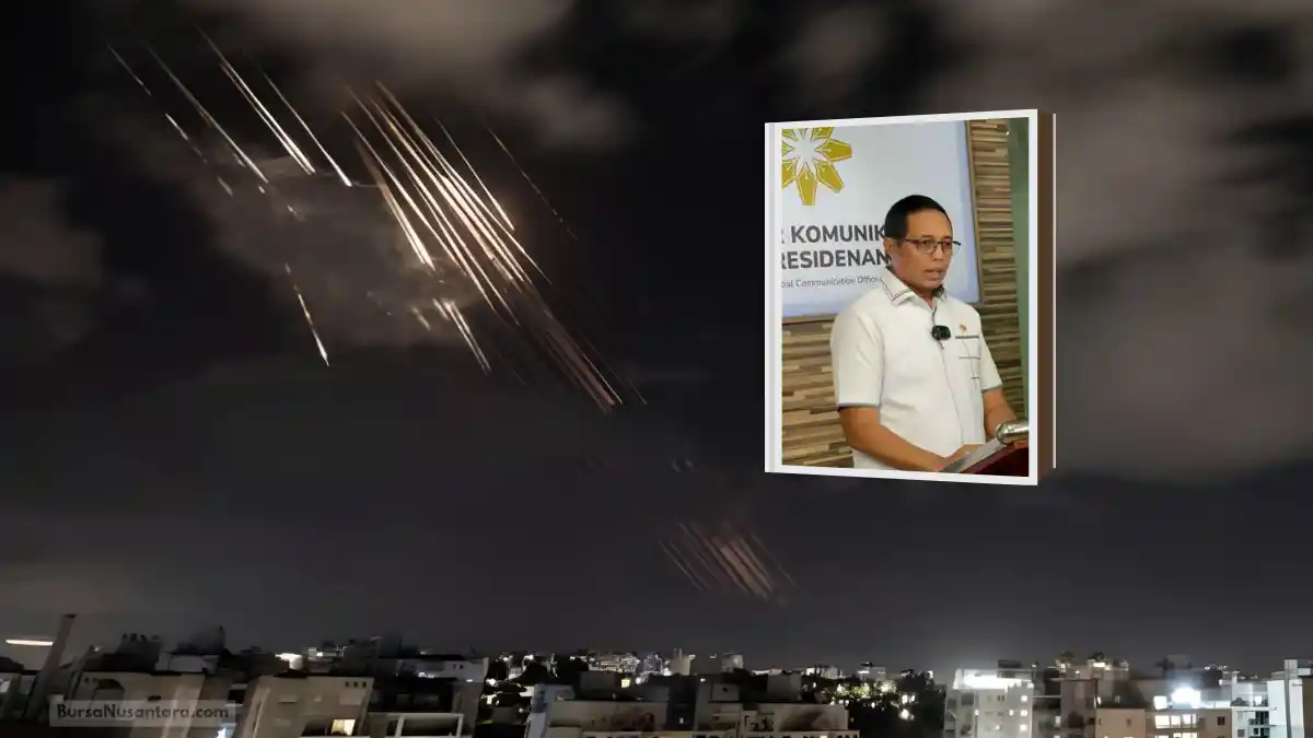 Serangan Rudal Iran Guncang Israel, Indonesia Serukan Damai