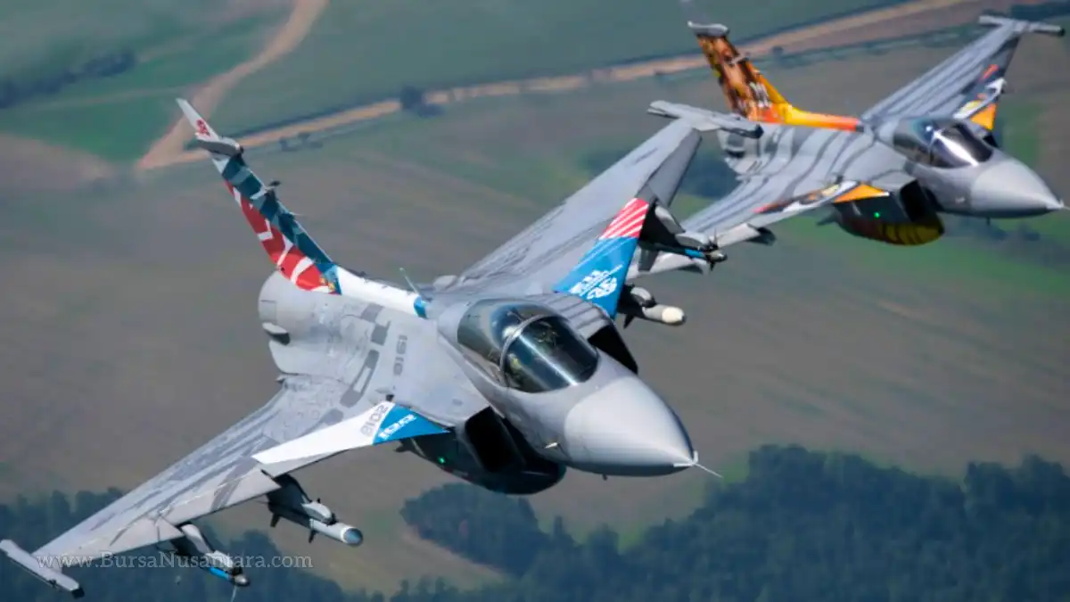 Thailand Pilih 12 Jet Tempur Gripen Swedia Gantikan F 35 AS