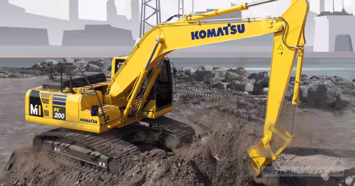 Penjualan Komatsu UNTR Turun di Juni, Target Tahunan Masih Jauh