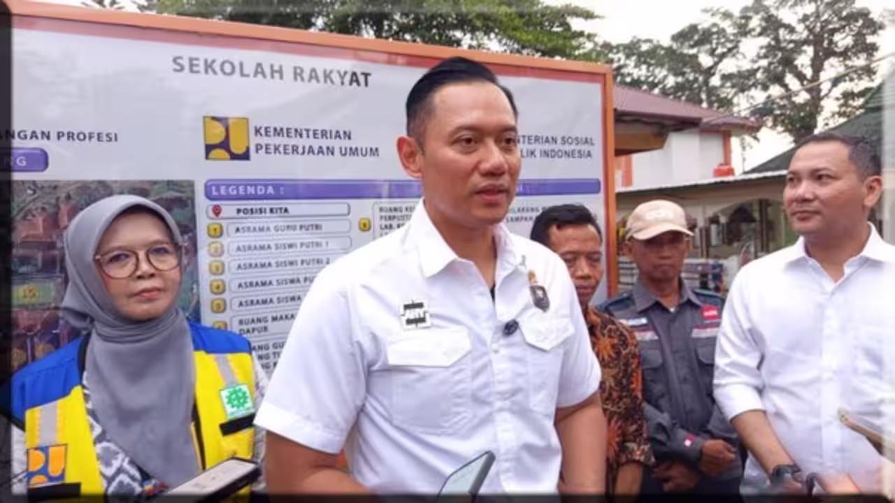 Sekolah Rakyat Dimulai, AHY Targetkan Putus Rantai Kemiskinan