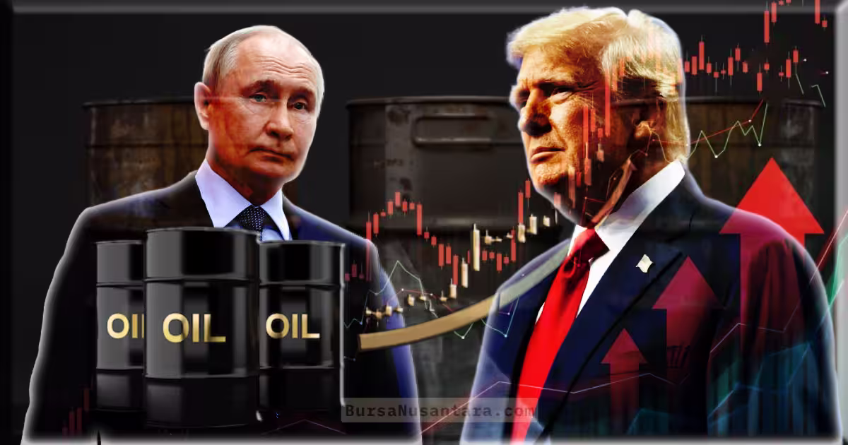 Trump Ancam Rusia, Harga Minyak Meledak