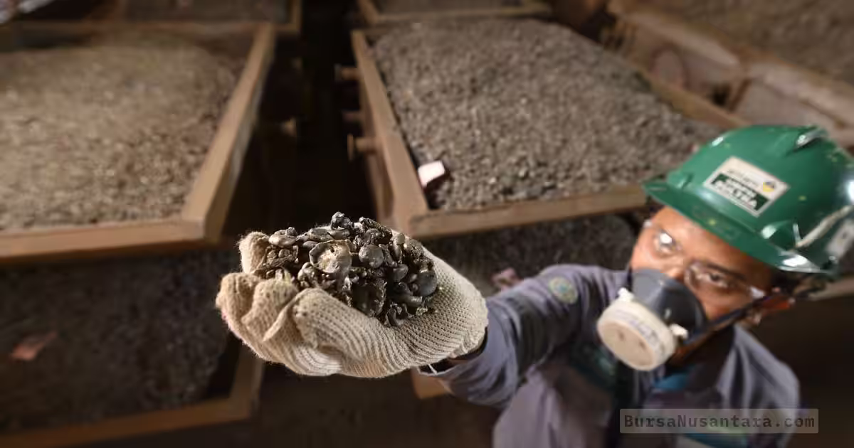 ANTM Cetak Rekor Penjualan Emas, Laba 2025 Diprediksi Naik 56%