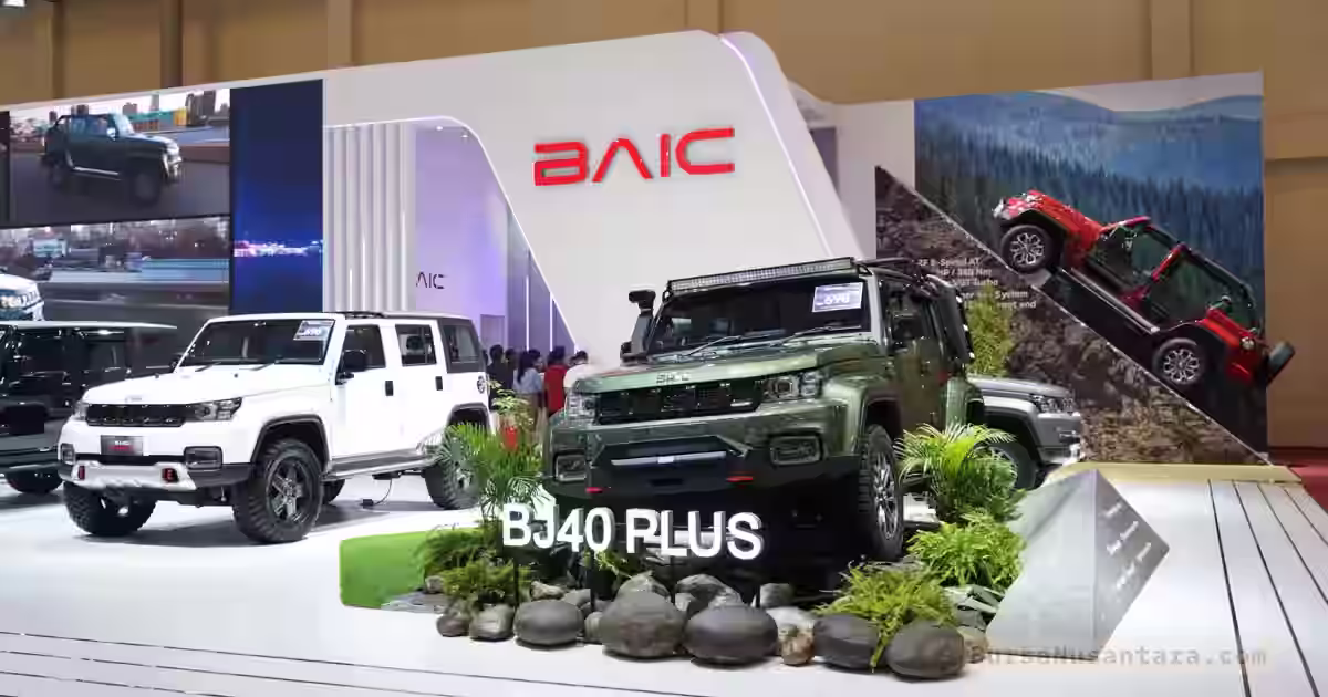 BAIC Tembus 92% SLA, Dominasi Pasar Otomotif RI